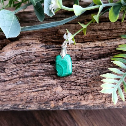 Pendentif en Malachite - n°9