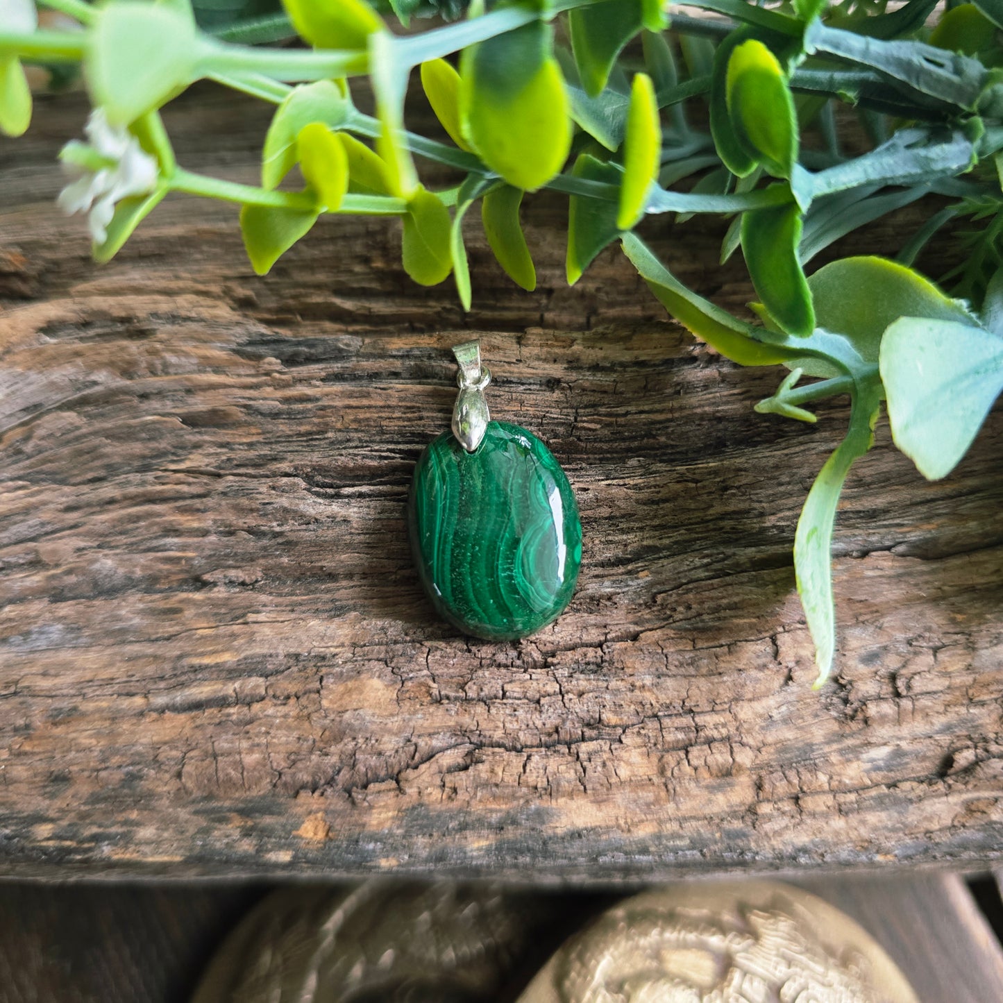 Pendentif en Malachite - n°11