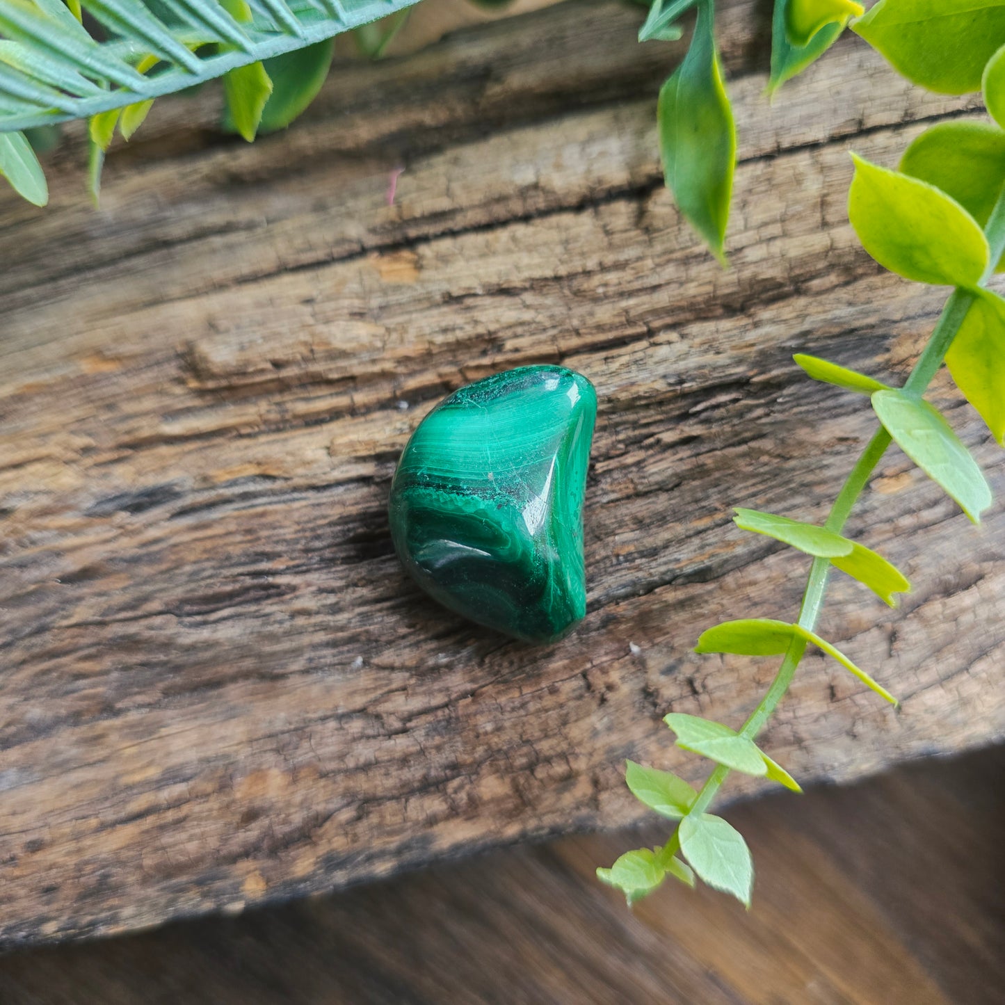 Galet en Malachite - n°1