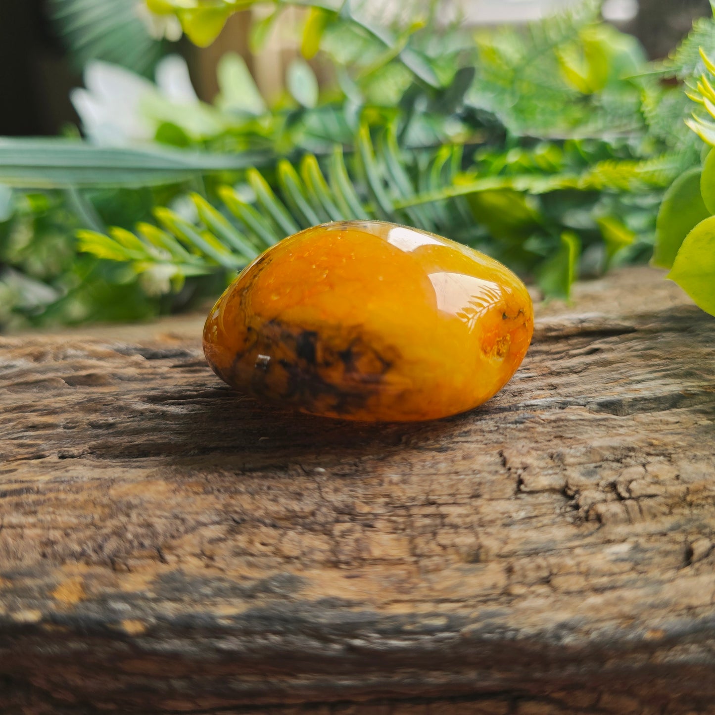 Galet en Agate orange - n°3