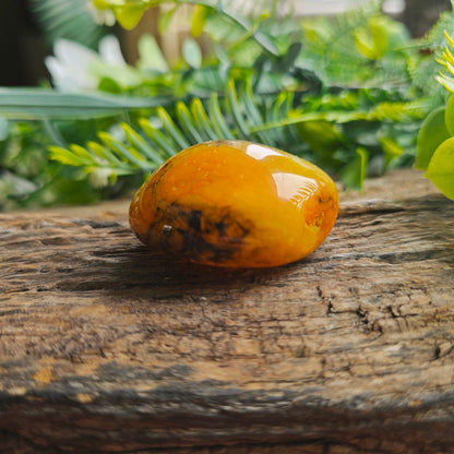Galet en Agate orange - n°3
