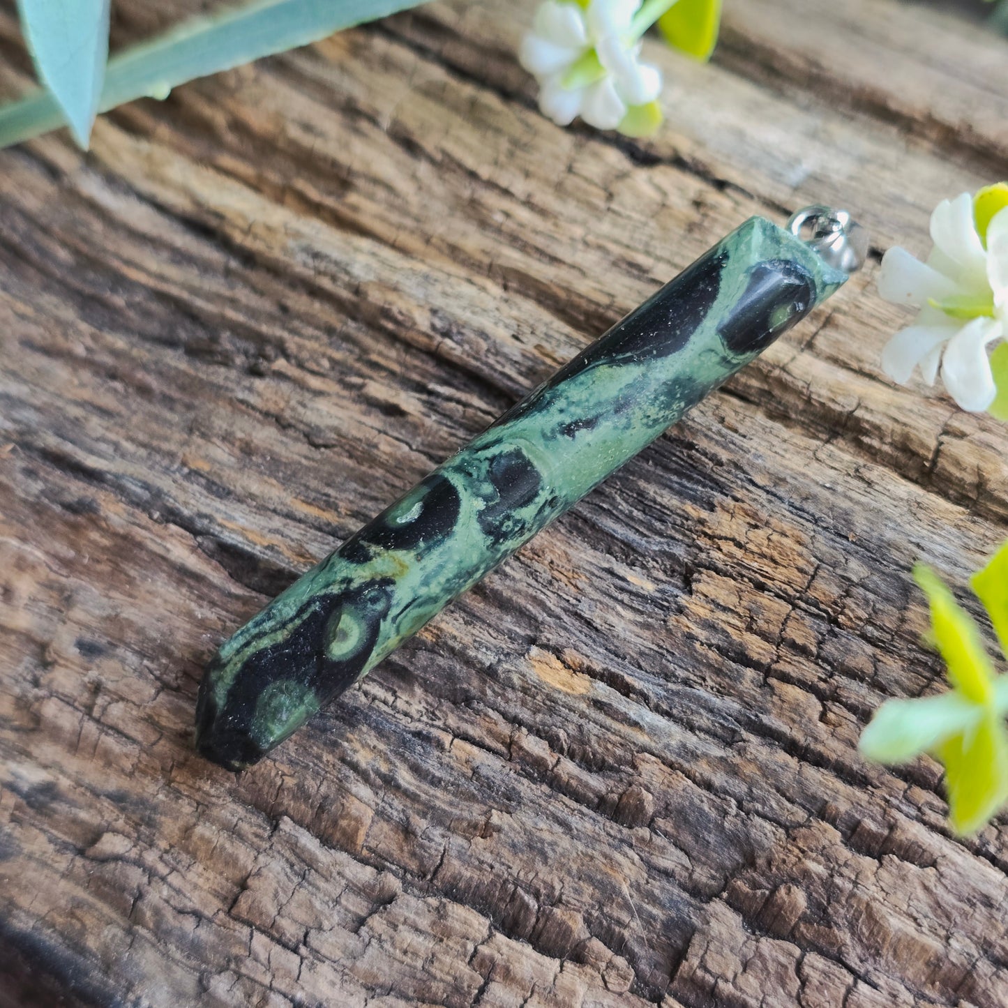 Pendentif Totem en Jaspe kambaba - n°4