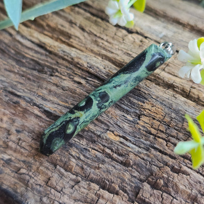 Pendentif Totem en Jaspe kambaba - n°4