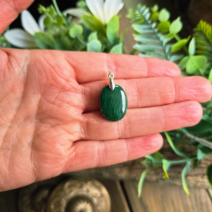 Pendentif en Malachite - n°11