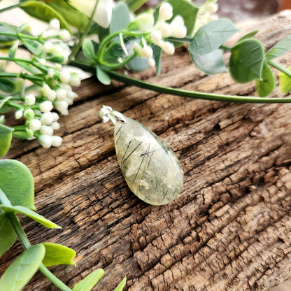 Pendentif en Préhnite - n°1