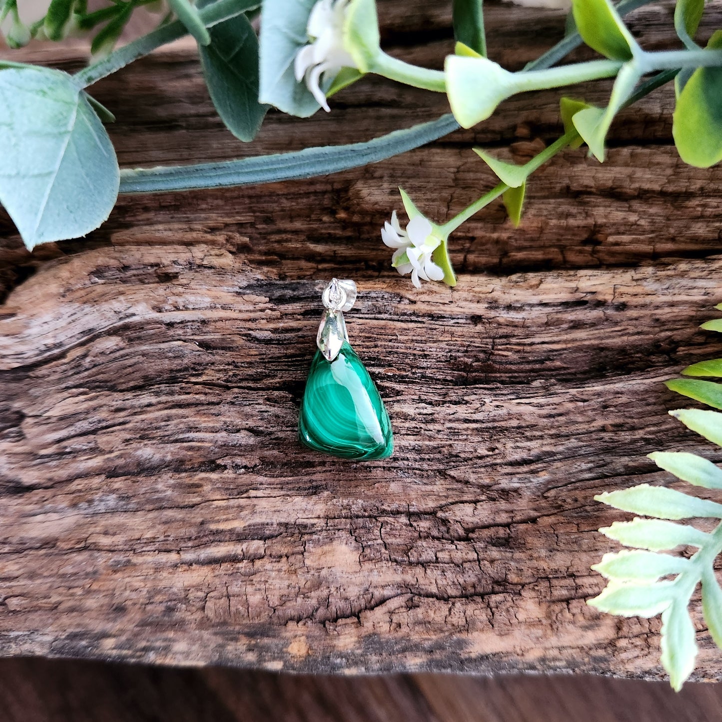 Pendentif en Malachite - n°11
