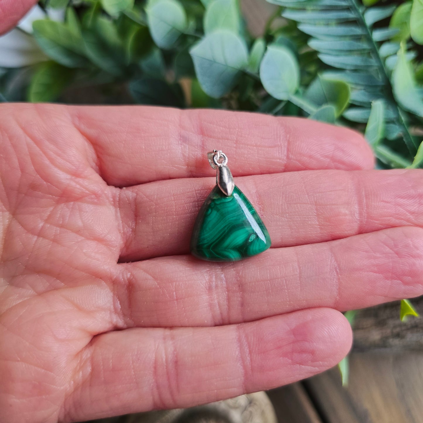 Pendentif en Malachite - n°14