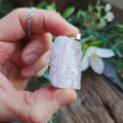 Pendentif en Améthyste brute n°1