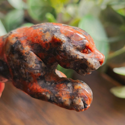 Léopard en Yooperlite - n°1