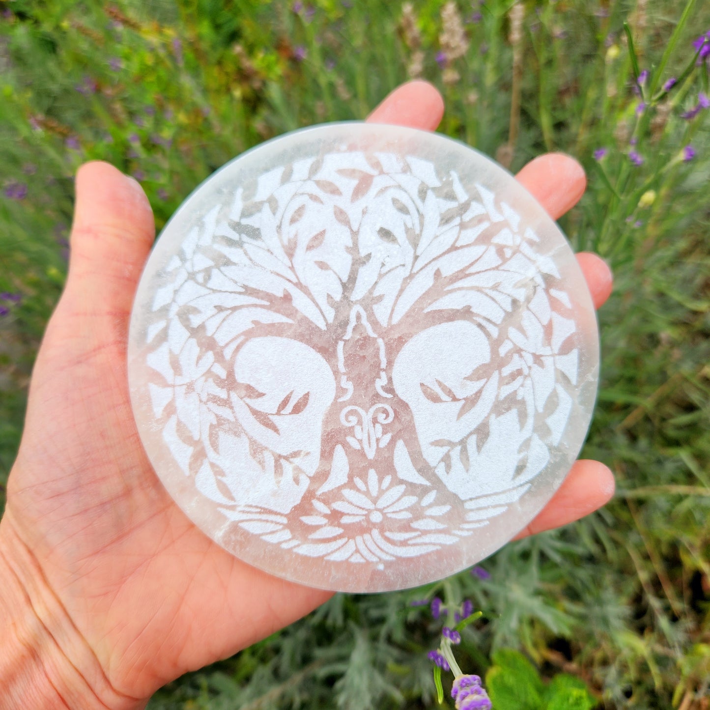 Plaque Arbre de vie & Bouddha