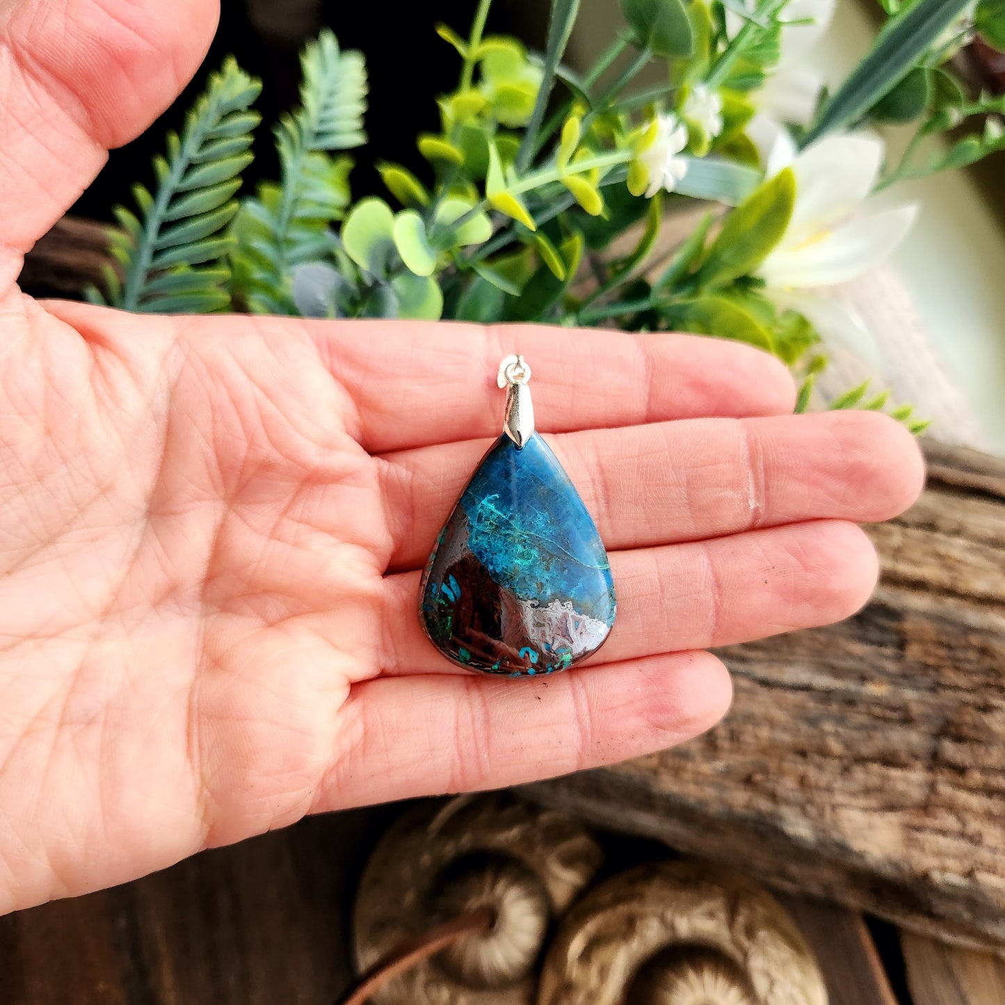 Pendentif en Shattuckite - n°3
