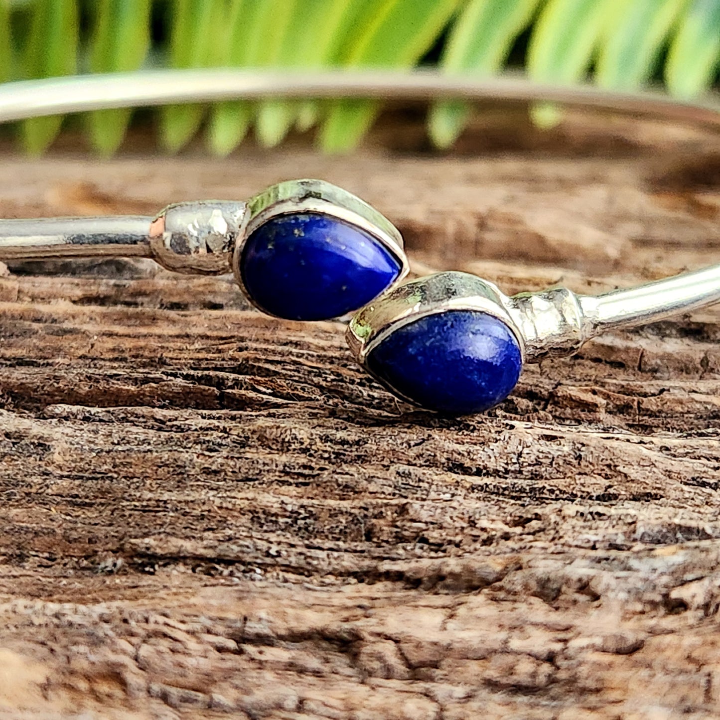 Jonc en Lapis Lazuli - Argent 925