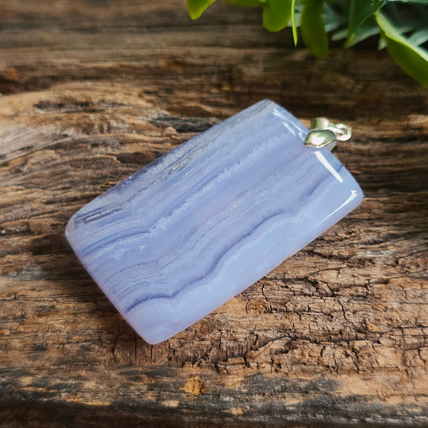 Pendentif en Calcédoine - n°1