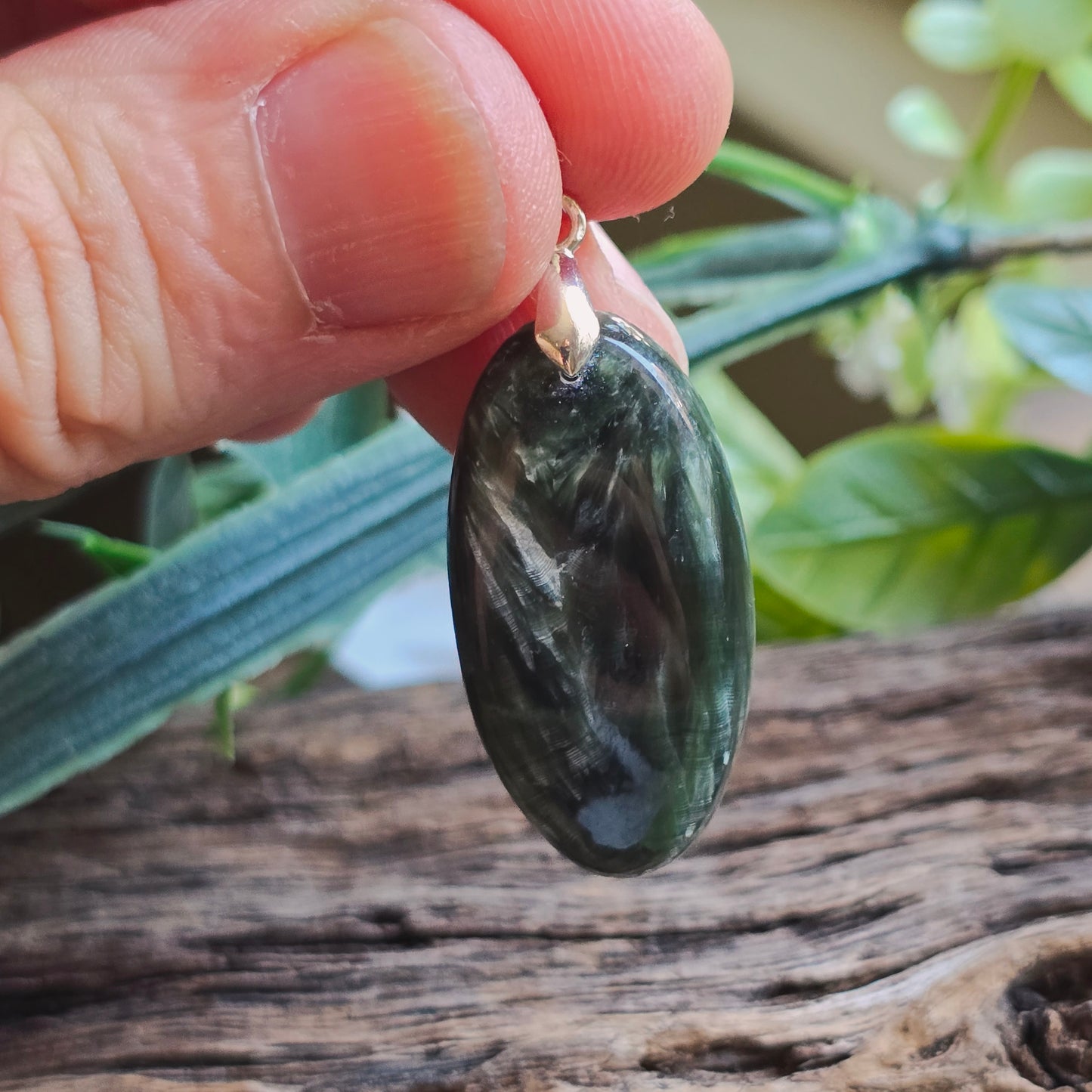 Pendentif en Séraphinite - n°4