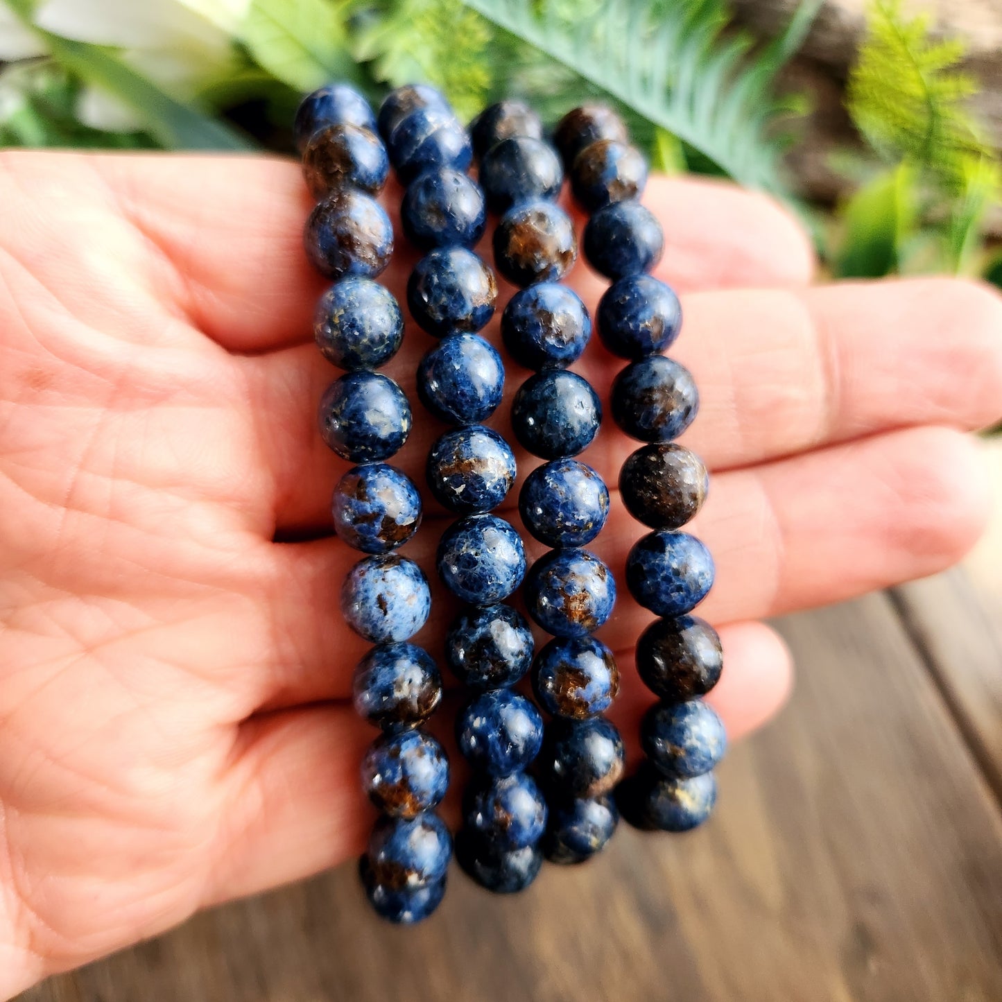 Bracelet Dumortiérite - 8mm
