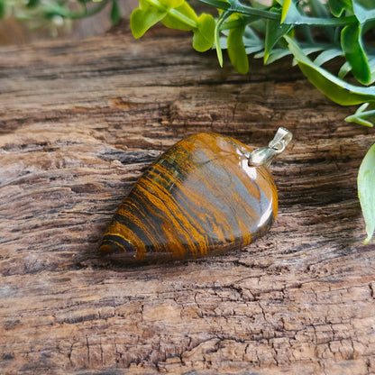 Pendentif en Œil de tigre - n°5