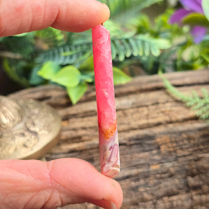 Pendentif Totem en Rhodocrosite - n°1