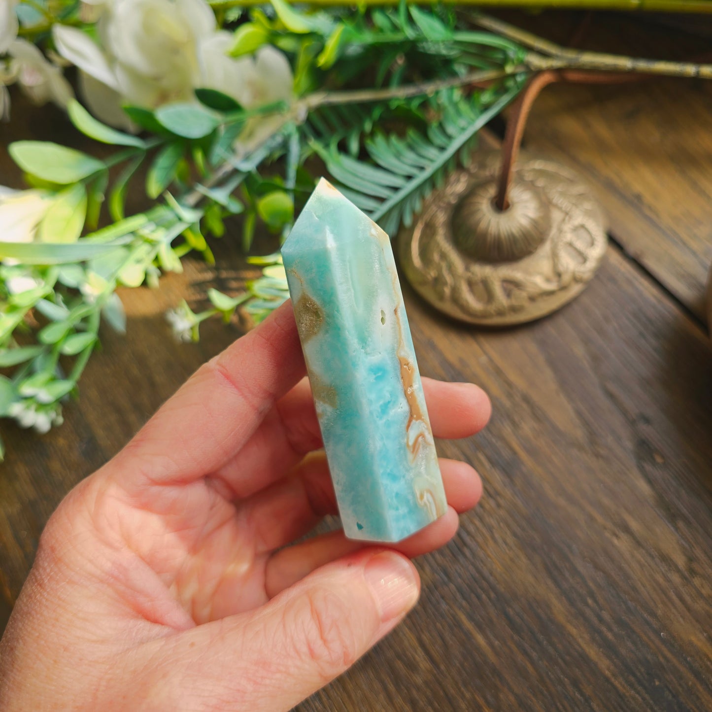 Tour en Aragonite bleue - n°1