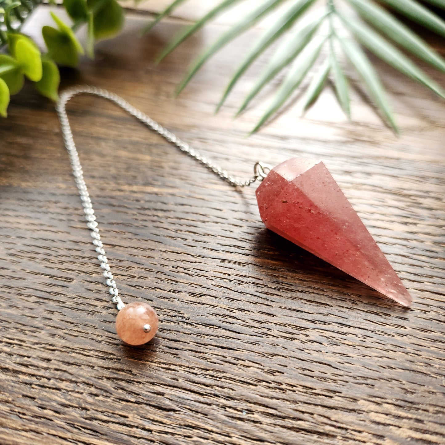 Pendule en Quartz fraise