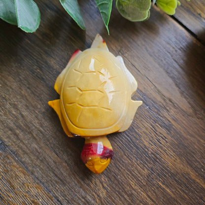 Tortue en Jaspe mokaïte - n°2