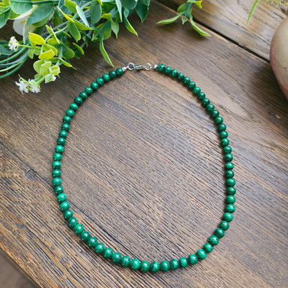 Collier en Malachite