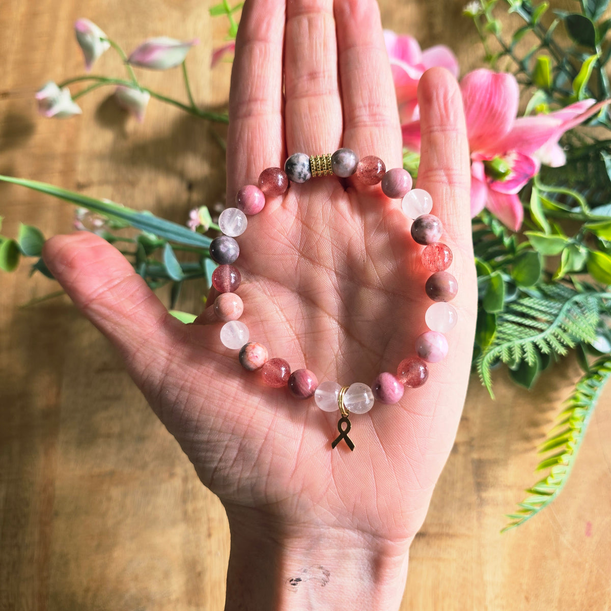 🎀 Bracelet Octobre Rose