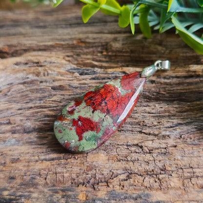 Pendentif en Agate mousse - n°2