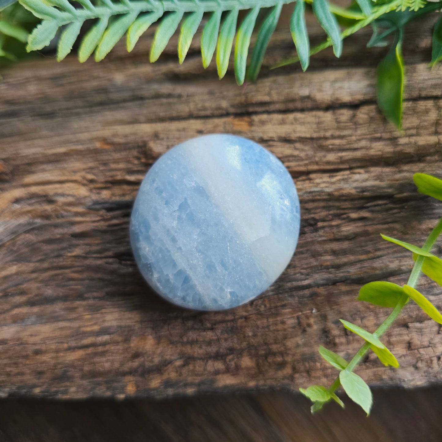 Galet en Calcite Bleue - n°3