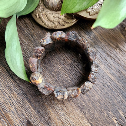 Bracelet en Ambre brut - n°3