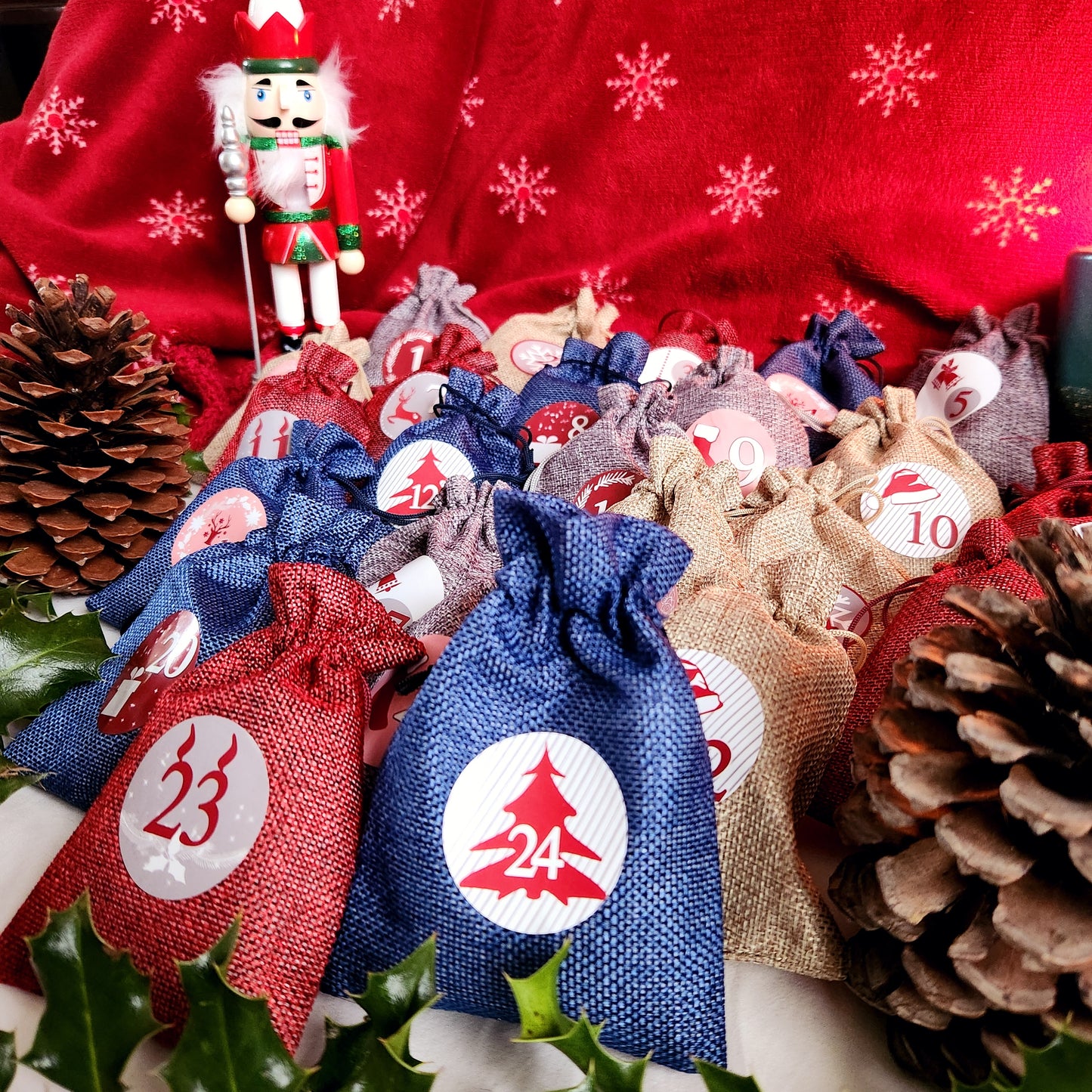 Calendrier de l'avent n°1 - Les Pochettes féériques