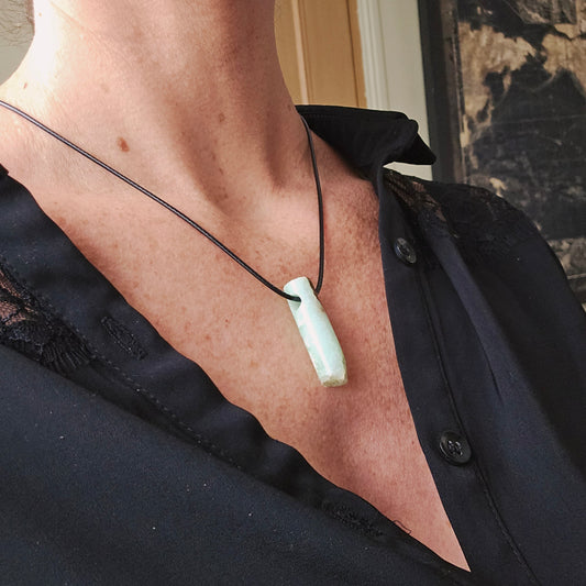 Pendentif Totem en Chrysoprase - n°7