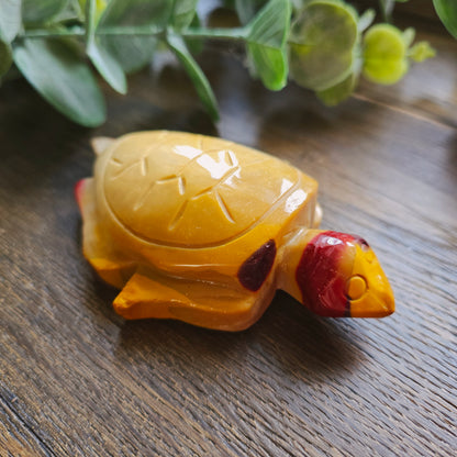 Tortue en Jaspe mokaïte - n°2