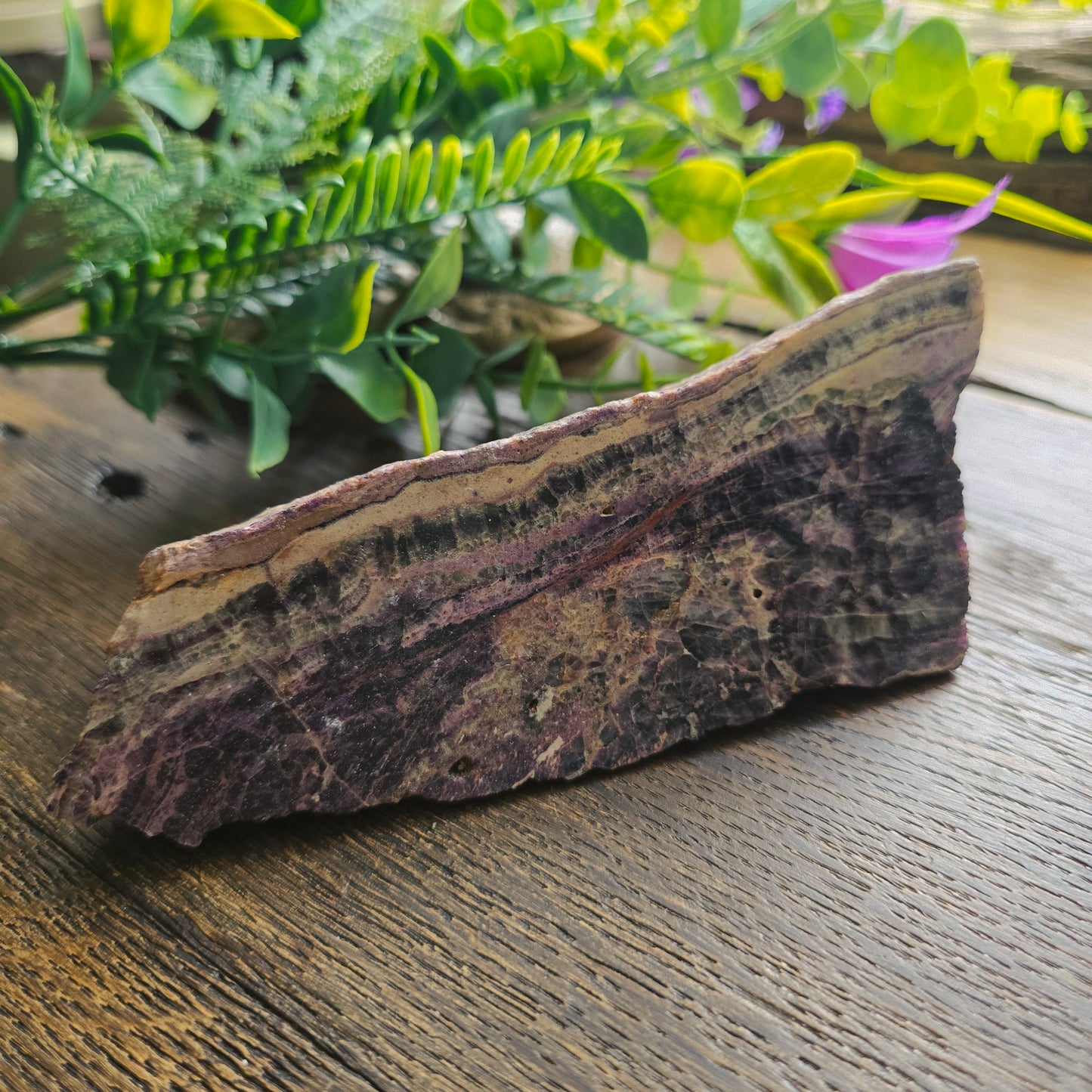Fluorite violette brute - n°2