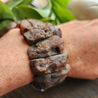 Bracelet en Ambre brut - n°1