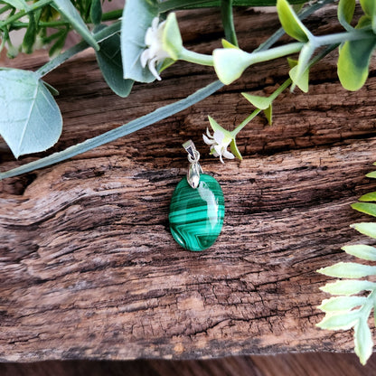 Pendentif en Malachite - n°13