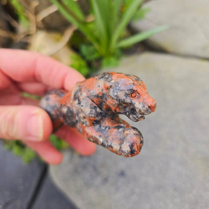 Léopard en Yooperlite - n°1