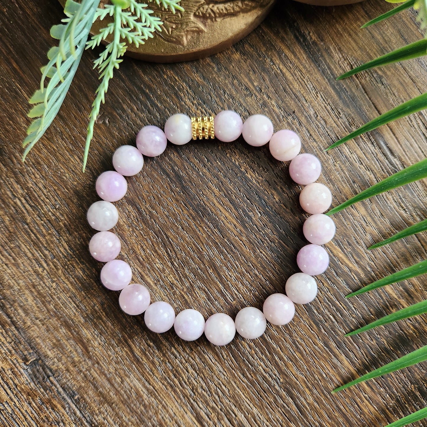 Bracelet en Kunzite - 8mm