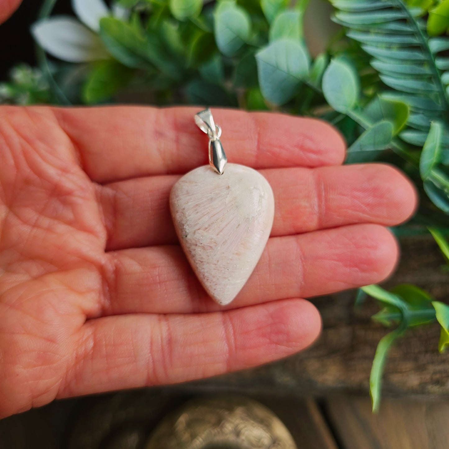 Pendentif en Scolecite - n°1