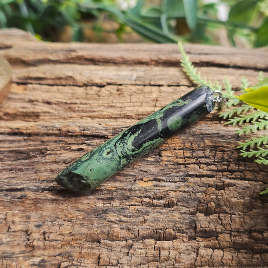 Pendentif Totem en Jaspe kambaba - n°2