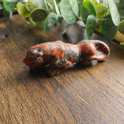 Léopard en Yooperlite - n°1