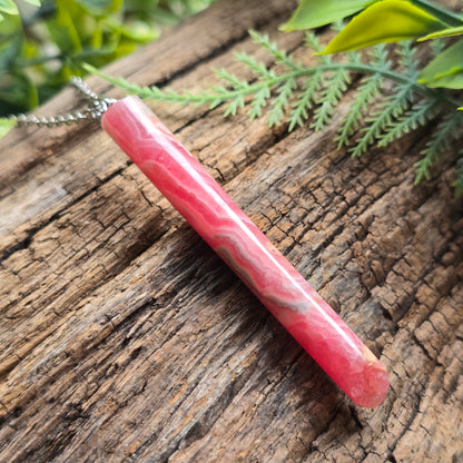 Pendentif Totem en Rhodocrosite - n°2