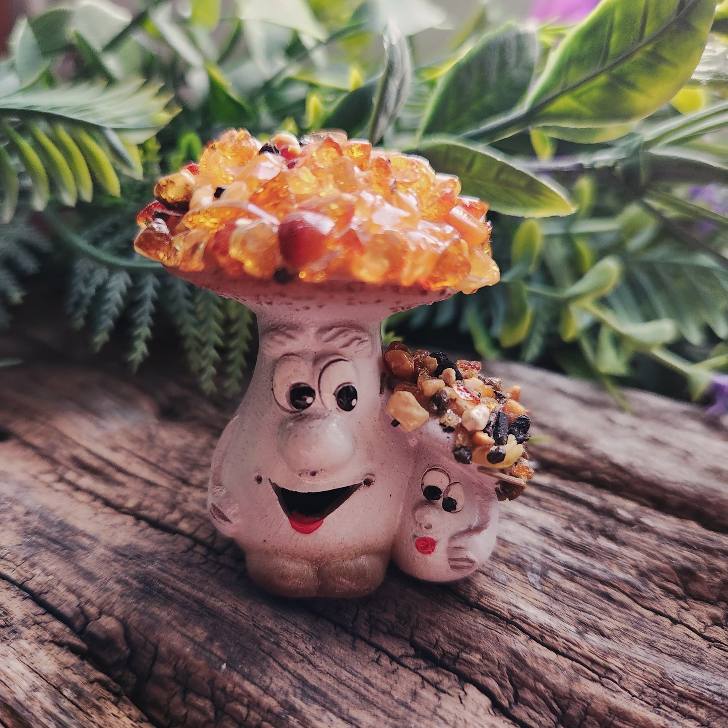 Champignons en Ambre