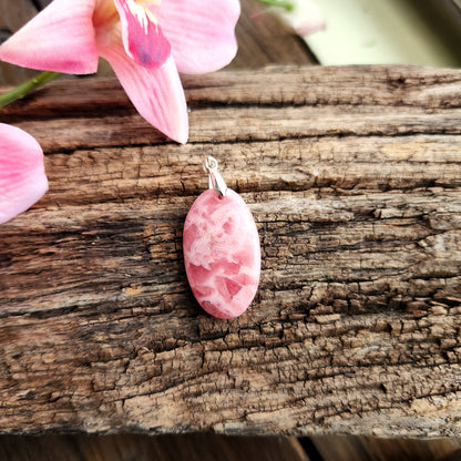 Pendentif en Rhodocrosite - n°1