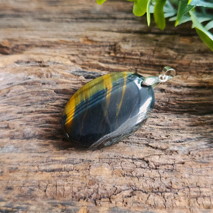 Pendentif en Œil de tigre - n°4