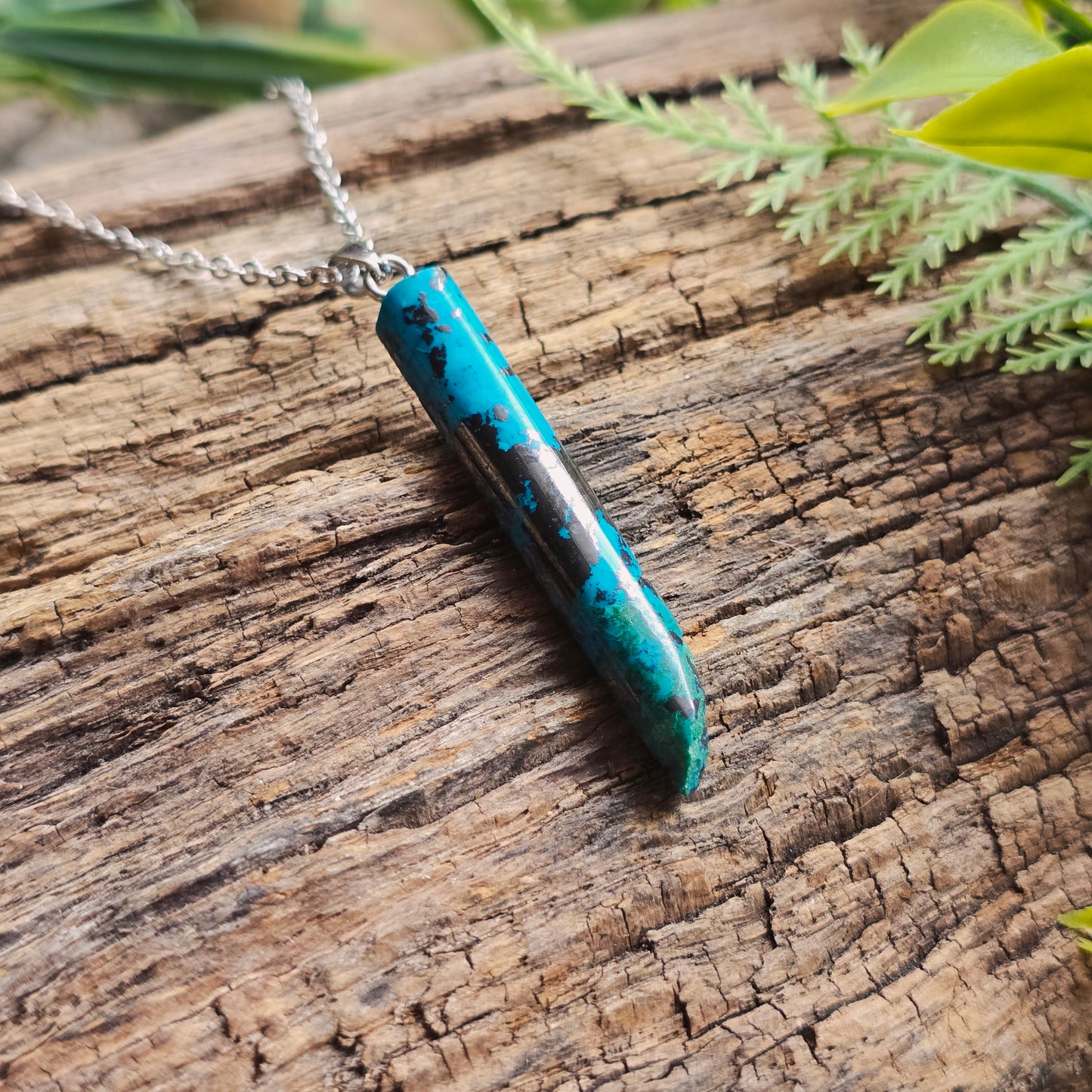 Pendentif Totem en Turquoise - n°3