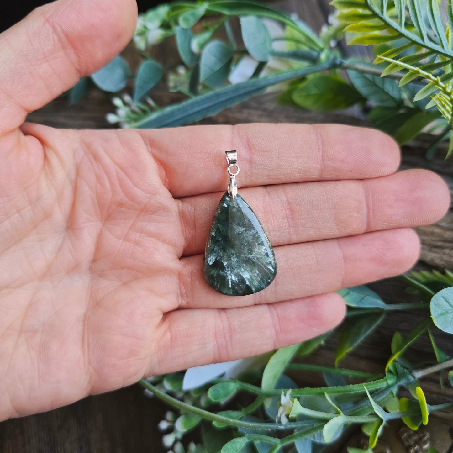 Pendentif en Séraphinite - n°3