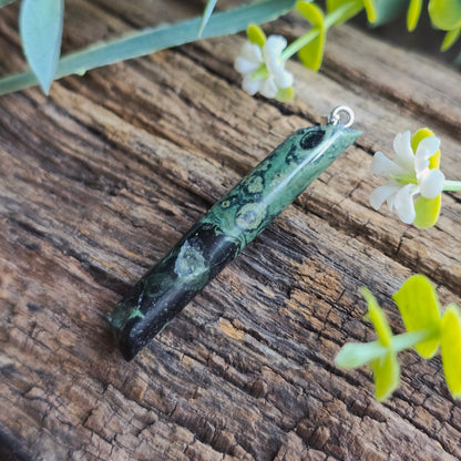Pendentif Totem en Jaspe kambaba - n°5