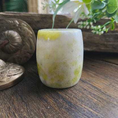 Tasse en Jade "couleur citron"
