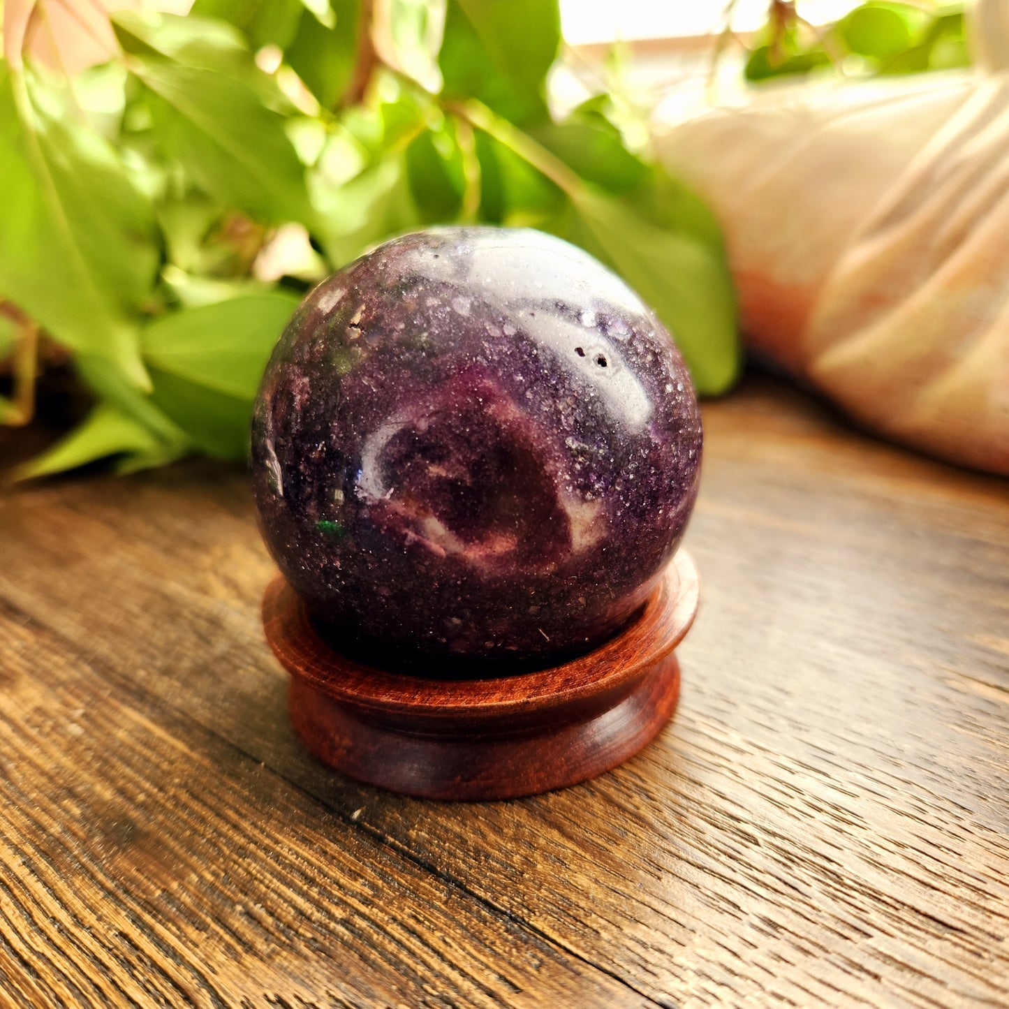 Sphère en Lépidolite - n°2