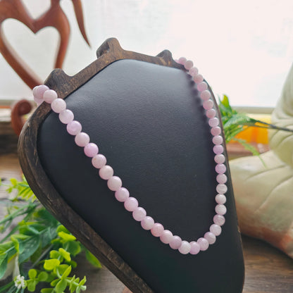 Collier en Kunzite